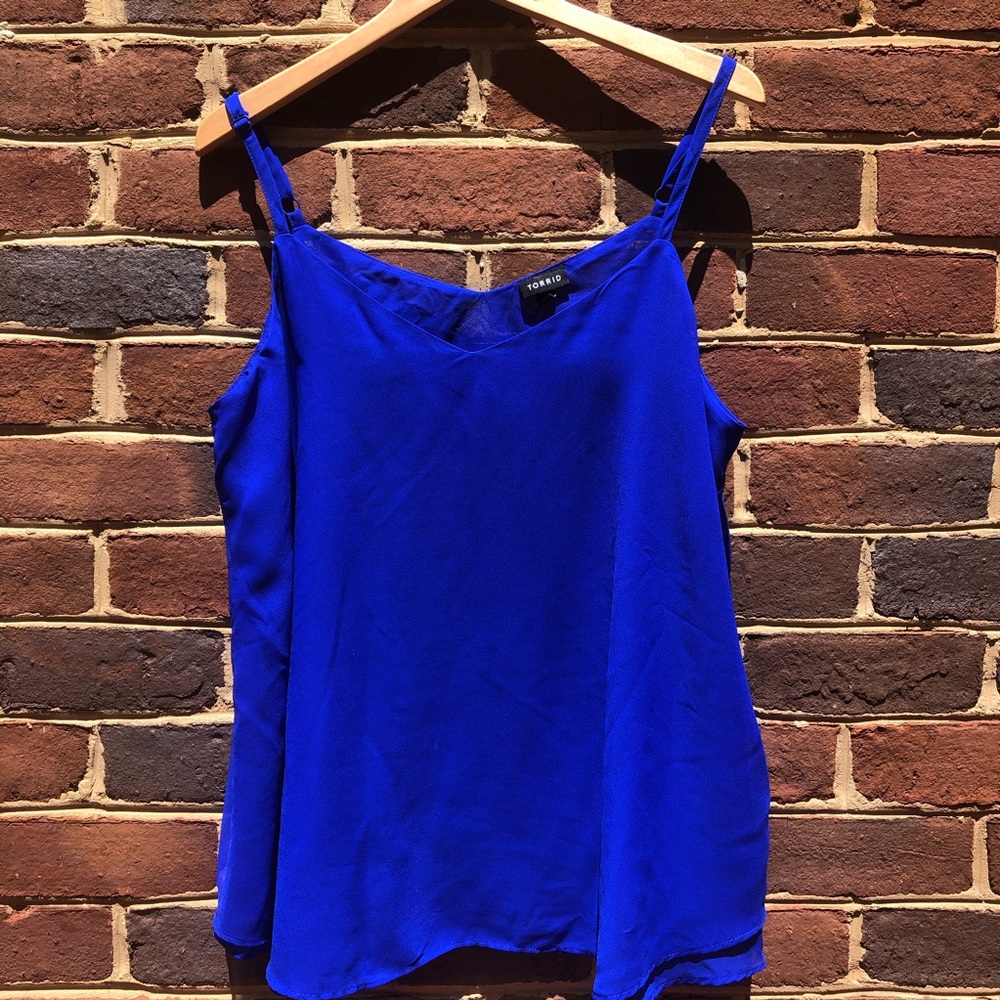 Torrid Royal Blue Tank Top